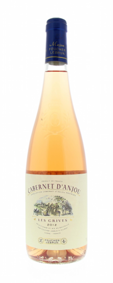 Image sur Cabernet d'Anjou "Les Grives" Foucher Lebrun 11.5° 0.75L