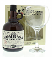 Image de Mombasa Club Gin + Verre 41.5° 0.7L