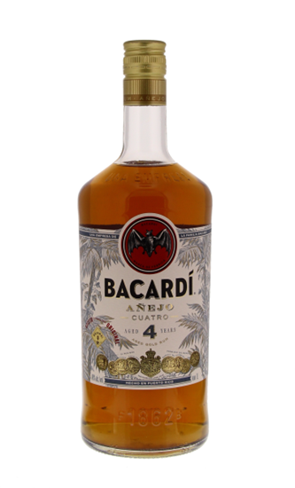 Image sur Bacardi 4 Anos 40° 1L