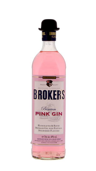 Image sur Broker's Pink Gin 40° 0.7L