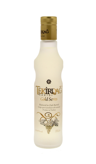 Image sur Tekirdag Raki Gold 45° 0.35L
