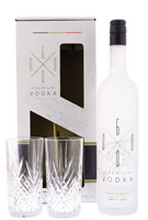 Image de Vodka 6000 Pack + 2 Verres 37.5° 0.7L
