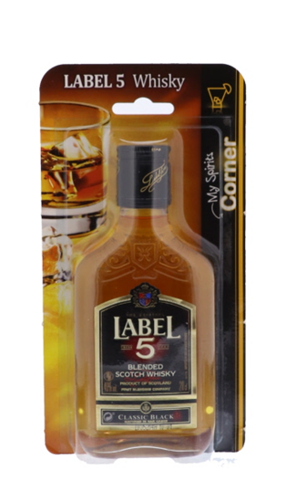 Image sur Label 5 My Spirits Corner 40° 0.2L