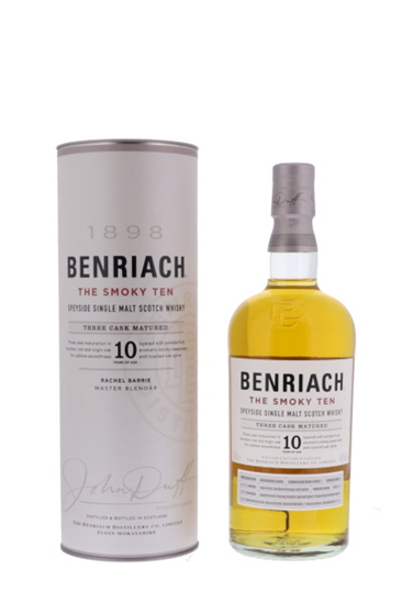 Image sur Benriach 10 Years The Smoky Ten Three Cask Matured 46° 0.7L