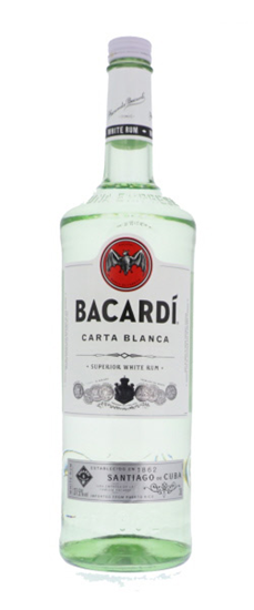 Image sur Bacardi Carta Blanca 37.5° 3L