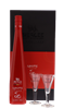 Image sur Griotte Distillerie de Biercée Ecrin Prestige + 2 Verres 20° 0.7L