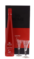 Image de Griotte Distillerie de Biercée Ecrin Prestige + 2 Verres 20° 0.7L