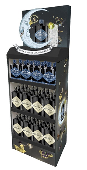 Image sur Display 36 Hendrick's Gin 70 cl Mix (24 Hendrick's Gin, 12 Lunar) 42.07° 25.2L