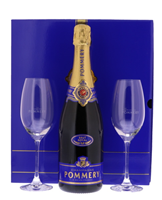 Image de Pommery Brut Royal + 2 Flûtes 12.5° 0.75L
