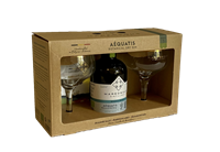 Image de Abbaye de Maredsous Aéquatis - Bio Gin + 2 Verres 40° 0.5L