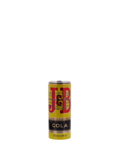 Image sur J&B Cola Can 6.4° 0.25L