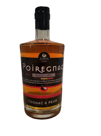 Image sur Poiregnac Black Label Distillerie Gervin 40° 0.5L