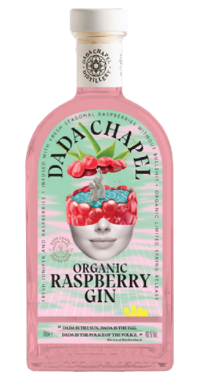 Image sur Dada Chapel Organic Raspberry Gin 40° 0.7L
