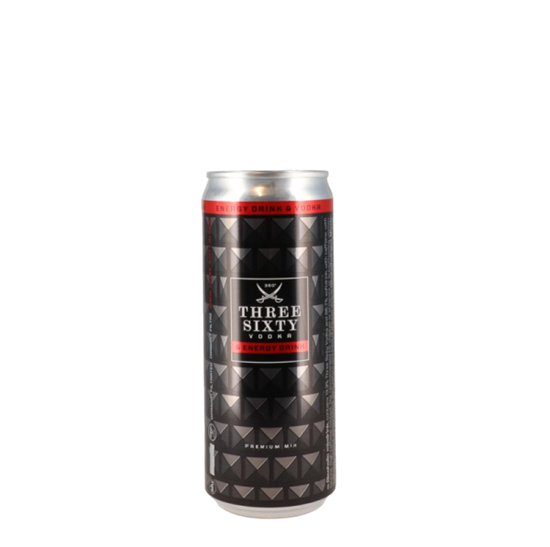 Image sur Three Sixty Vodka Energy Can 5° 0.33L
