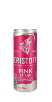 Image de Eristoff Pink It Up Can 5° 0.25L