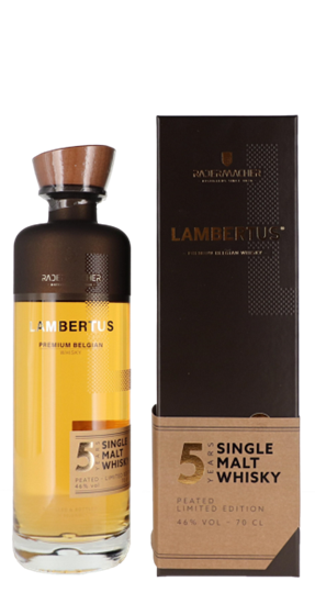 Image sur Lambertus 5 Years Single Malt Peated 46° 0.7L