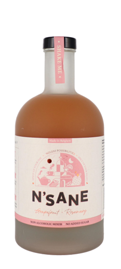 Image sur N'Sane Grapefruit - Rosemary  0.7L