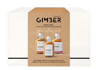 Image de Gimber Symphony Box 20 cl (N°1 Original + N°2 Brut + S°1 Sweet Lilly)  0.6L
