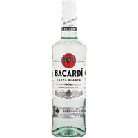 Image de Bacardi Carta Blanca 37.5° 0.5L