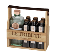 Image de Le Tribute Gin 70 cl + 6 Le Tribute Tonic Water 20 cl Gratuits 43° 0.7L