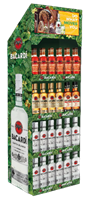 Image de Display 72 Bacardi 70 cl Mix (48 Carta Blanca, 12 Carta Oro, 6 Spiced, 6 Caribbean Spiced) 37.92° 50.4L