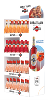 Image de Display 78 Martini Sparkling 75 cl Mix (60 Bellini, 12 Rossini, 6 Mimosa) 8° 58.5L
