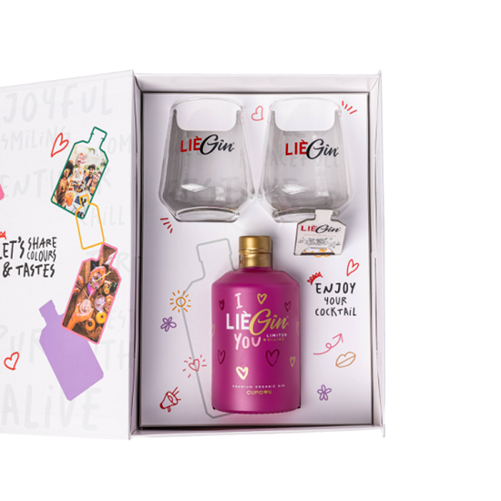 Image sur LièGin Cupidon Giftpack 40° 0.5L