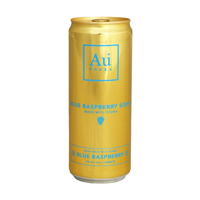Image de Au Vodka Blue Raspberry Can 5° 0.33L