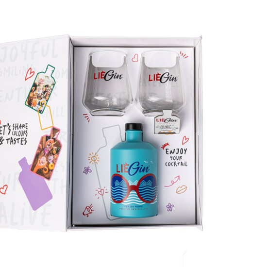 Image sur LièGin Mer du Nord Giftpack 40° 0.5L