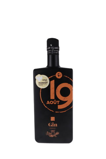 Image sur 19 Août Gin Distillerie Gervin 40° 0.5L
