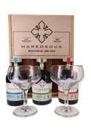 Image de Abbaye de Maredsous Gin Bio Giftbox 3 x 50 cl 40° 1.5L