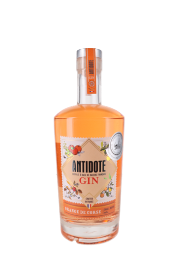 Image sur Antidote Gin Orange de Corse 40° 0.7L