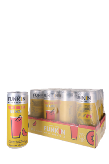 Image sur Funkin Peach On The Beach Can 5° 0.2L