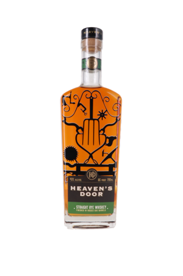 Image sur Heaven's Door Tennesse Straight Rye Whiskey 43° 0.7L