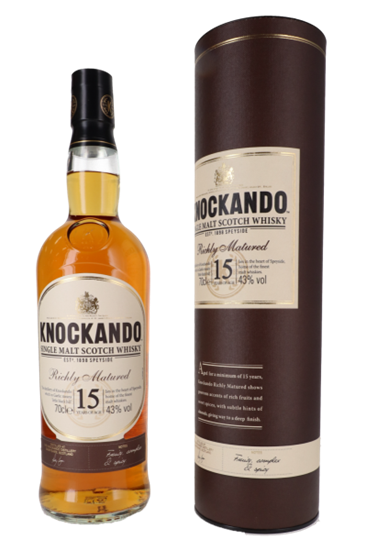 Image sur Knockando 15 Years Richly Matured 43° 0.7L