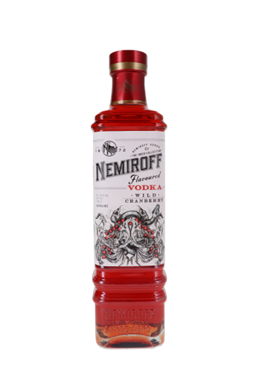 Image sur Nemiroff Vodka Wild Cranberry 40° 0.7L