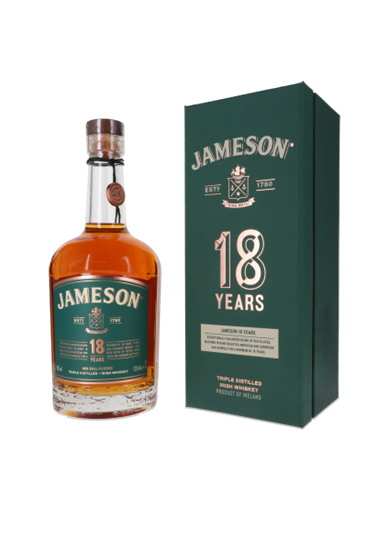 Image sur Jameson 18 Years Triple Distilled 46° 0.7L