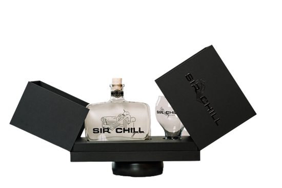 Image sur Sir Chill Gin Royal Box + Verre 37.5° 0.5L