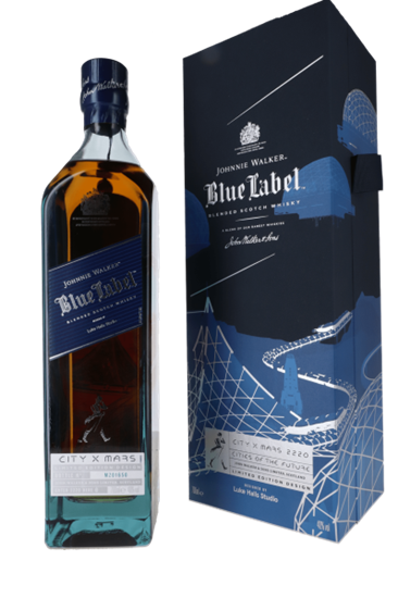 Image sur Johnnie Walker Blue Label Nomad Cities Mars 40° 0.7L