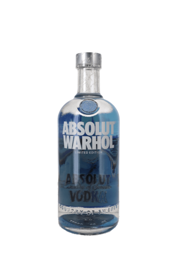 Image sur Absolut Blue Warhol Edition 40° 0.7L