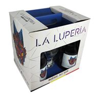 Image de Luperia Bière au Gin Coffret 4 x 33 cl + Verre 8.2° 1.32L