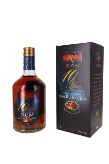 Image sur XM 10 Years Royal Demerara 40° 0.7L