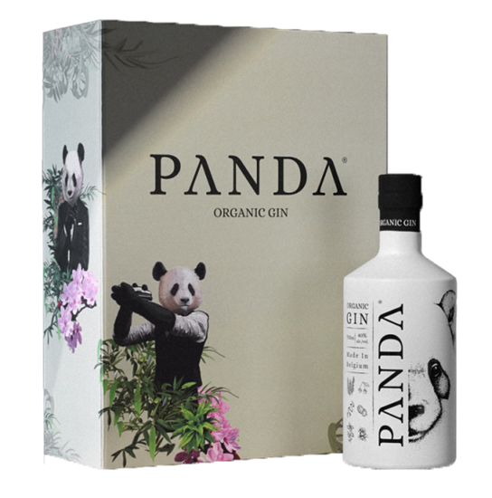 Image sur Panda Gin Floral Giftbox 40° 0.7L