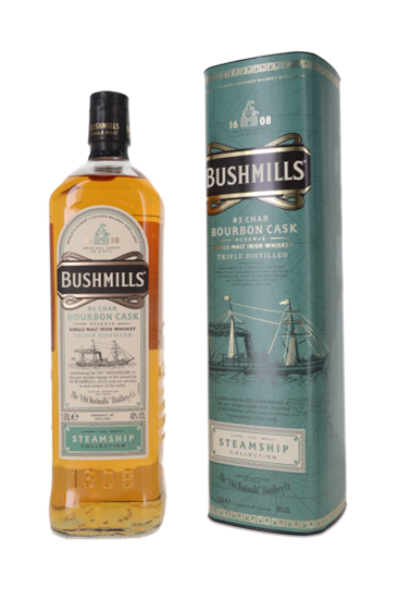 Image sur Bushmills Steamship Bourbon Cask 40° 1L
