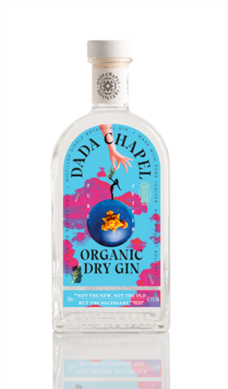 Image sur Dada Chapel Organic Gin 47.4° 0.7L