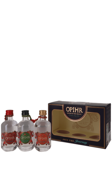 Image sur Opihr Gin 3 x 5 cl (Far East Edition, European Edition, Arabian Edition) 43° 0.15L