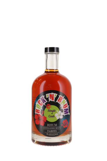 Image sur Tahiti Rock N Rhum 6 Years 45° 0.7L