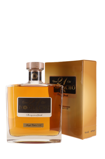 Image sur Mombacho 21 Years Sherry Wood Finish 43° 0.7L