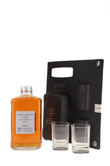 Image sur Nikka From The Barrel Silhouette + 2 verres + serving cap 51.4° 0.5L