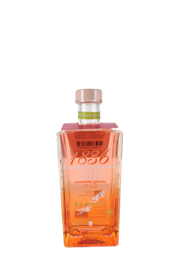 Image sur 1836 Belgian Organic Clementine Gin + Bon 1.5 € 37.5° 0.7L